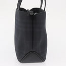BURBERRY Nova Check Hand Bag PVC Brown Auth BA10231-4