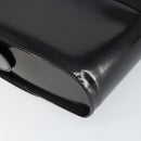 Salvatore Ferragamo Shoulder Bag Patent leather Black Silver Auth BA10238-13