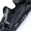 Salvatore Ferragamo Shoulder Bag Patent leather Black Silver Auth BA10238-17