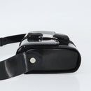 Salvatore Ferragamo Shoulder Bag Patent leather Black Silver Auth BA10238-5