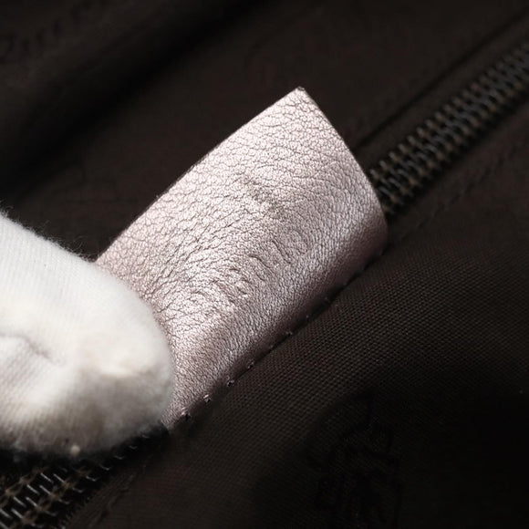 GUCCI GG Implementation Tote Bag Gray Silver 231120 Auth BA10239