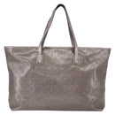 GUCCI GG Implementation Tote Bag Gray Silver 231120 Auth BA10239-3