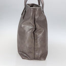 GUCCI GG Implementation Tote Bag Gray Silver 231120 Auth BA10239-5