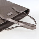 GUCCI GG Implementation Tote Bag Gray Silver 231120 Auth BA10239-6