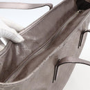 GUCCI GG Implementation Tote Bag Gray Silver 231120 Auth BA10239-8