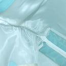 GUCCI Tote Bag Canvas Light Blue 123439 Auth BA10240-18