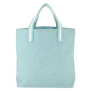 GUCCI Tote Bag Canvas Light Blue 123439 Auth BA10240-2