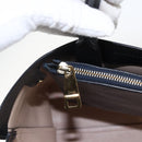 Chloe Tote Bag Leather Navy Gold Auth BA10243-17