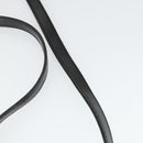 Chloe Victoria Hand Bag Leather 2way Black Gold Auth BA10246-8