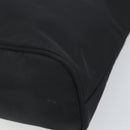 FENDI Hand Bag Nylon Black Silver Auth BA10247-9