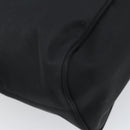 FENDI Hand Bag Nylon Black Silver Auth BA10247-16