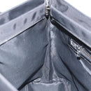 FENDI Hand Bag Nylon Black Silver Auth BA10247-18