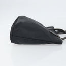 FENDI Hand Bag Nylon Black Silver Auth BA10247-3