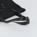 FENDI Hand Bag Nylon Black Silver Auth BA10247-7