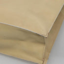 GUCCI Hand Bag Leather Beige Gold Auth BA1025-15