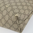 GUCCI GG Supreme Tote Bag PVC Beige 211138 Auth BA10250-10