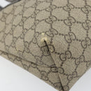 GUCCI GG Supreme Tote Bag PVC Beige 211138 Auth BA10250-11