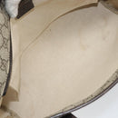 GUCCI GG Supreme Tote Bag PVC Beige 211138 Auth BA10250-17