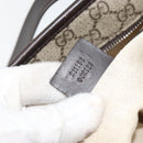 GUCCI GG Supreme Tote Bag PVC Beige 211138 Auth BA10250-21