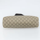 GUCCI GG Supreme Tote Bag PVC Beige 211138 Auth BA10250-9