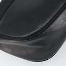 Salvatore Ferragamo Vala Shoulder Bag Leather Black Gold Auth BA10252-14