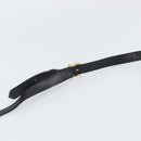 Salvatore Ferragamo Vala Shoulder Bag Leather Black Gold Auth BA10252-8