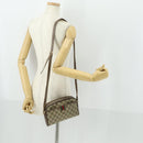 GUCCI GG Supreme Web Sherry Line Bag PVC Beige Red 001 58 6594 Auth BA10260-21