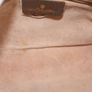GUCCI GG Supreme Web Sherry Line Bag PVC Beige Red 68 02 005 Auth BA10261-19