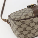 GUCCI GG Supreme Web Sherry Line Bag PVC Beige Red 89 02 032 Auth BA10262-15