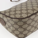 GUCCI GG Supreme Web Sherry Line Bag PVC Beige Red 89 02 032 Auth BA10262-17