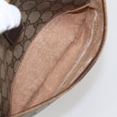 GUCCI GG Supreme Web Sherry Line Bag PVC Beige Red 89 02 032 Auth BA10262-23