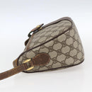 GUCCI GG Supreme Web Sherry Line Bag PVC Beige Red 89 02 032 Auth BA10262-3