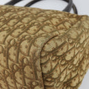 Christian Dior Trotter Canvas Hand Bag Beige Auth BA10263-15