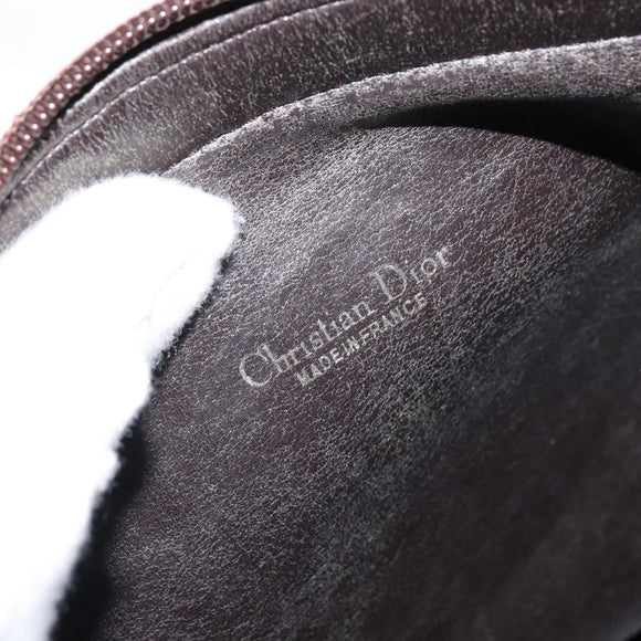 Christian Dior Trotter Canvas Hand Bag Beige Auth BA10263