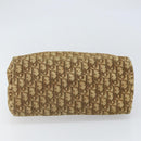 Christian Dior Trotter Canvas Hand Bag Beige Auth BA10263-5