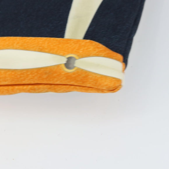 BVLGARI Hand Bag Canvas Navy Auth BA10265