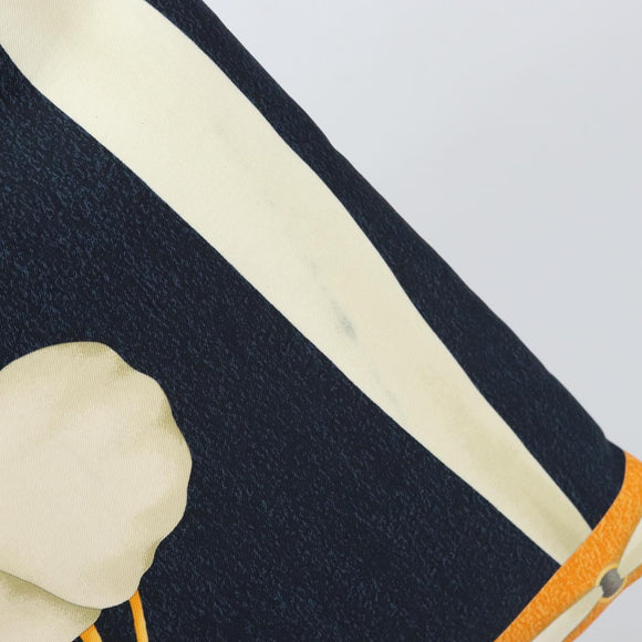 BVLGARI Hand Bag Canvas Navy Auth BA10265