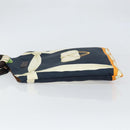 BVLGARI Hand Bag Canvas Navy Auth BA10265-4