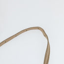 FENDI Peek A Boo Hand Bag Leather 2way Beige Gold Auth BA10271-8