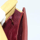 CARTIER Must Line Shoulder Bag Leather Yellow Gold Auth BA10272-18