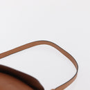 Chloe Shoulder Bag Leather 2way Brown Gold Auth BA10275-8