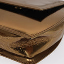 BALLY Shoulder Bag Leather Gold Tone Auth BA10280-14