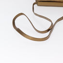 BALLY Shoulder Bag Leather Gold Tone Auth BA10280-7