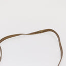 BALLY Shoulder Bag Leather Gold Tone Auth BA10280-8