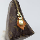 LOUIS VUITTON Monogram Pochette Cosmetic PM Cosmetic Pouch M47515 Auth BA10287-8