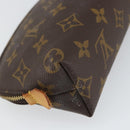 LOUIS VUITTON Monogram Pochette Cosmetic PM Cosmetic Pouch M47515 Auth BA10288-16