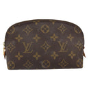 LOUIS VUITTON Monogram Pochette Cosmetic PM Cosmetic Pouch M47515 Auth BA10288-13