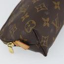 LOUIS VUITTON Monogram Pochette Cosmetic PM Cosmetic Pouch M47515 Auth BA10288-14