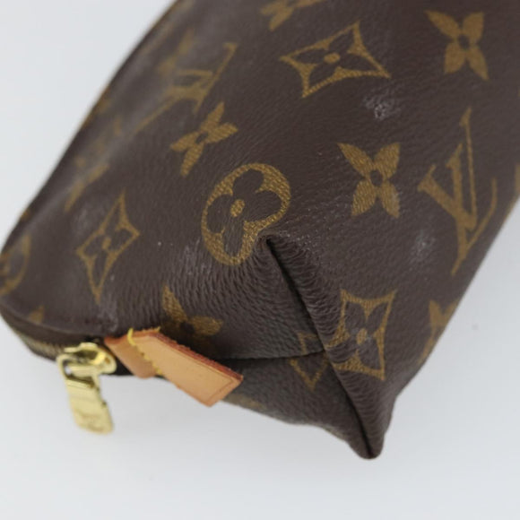 LOUIS VUITTON Monogram Pochette Cosmetic PM Cosmetic Pouch M47515 Auth BA10288