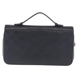 LOUIS VUITTON Damier Infini Zippy XL Travel Case Black N61254 LV Auth BA10293 - 0